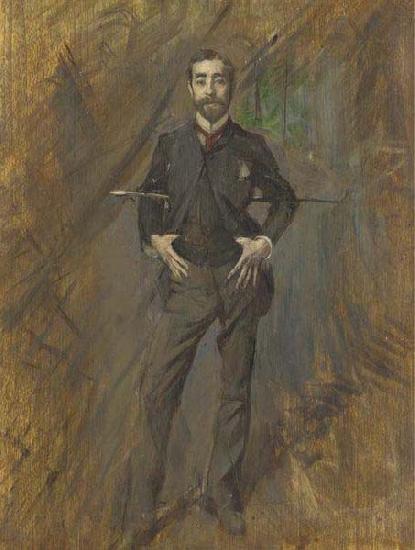 Giovanni Boldini Portrait of John Singer Sargent